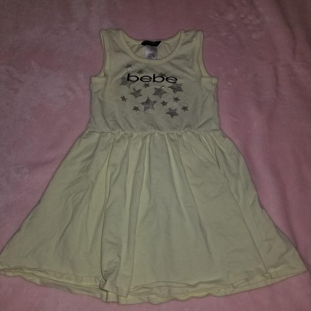 BEBE Lime Green Dress Size 4